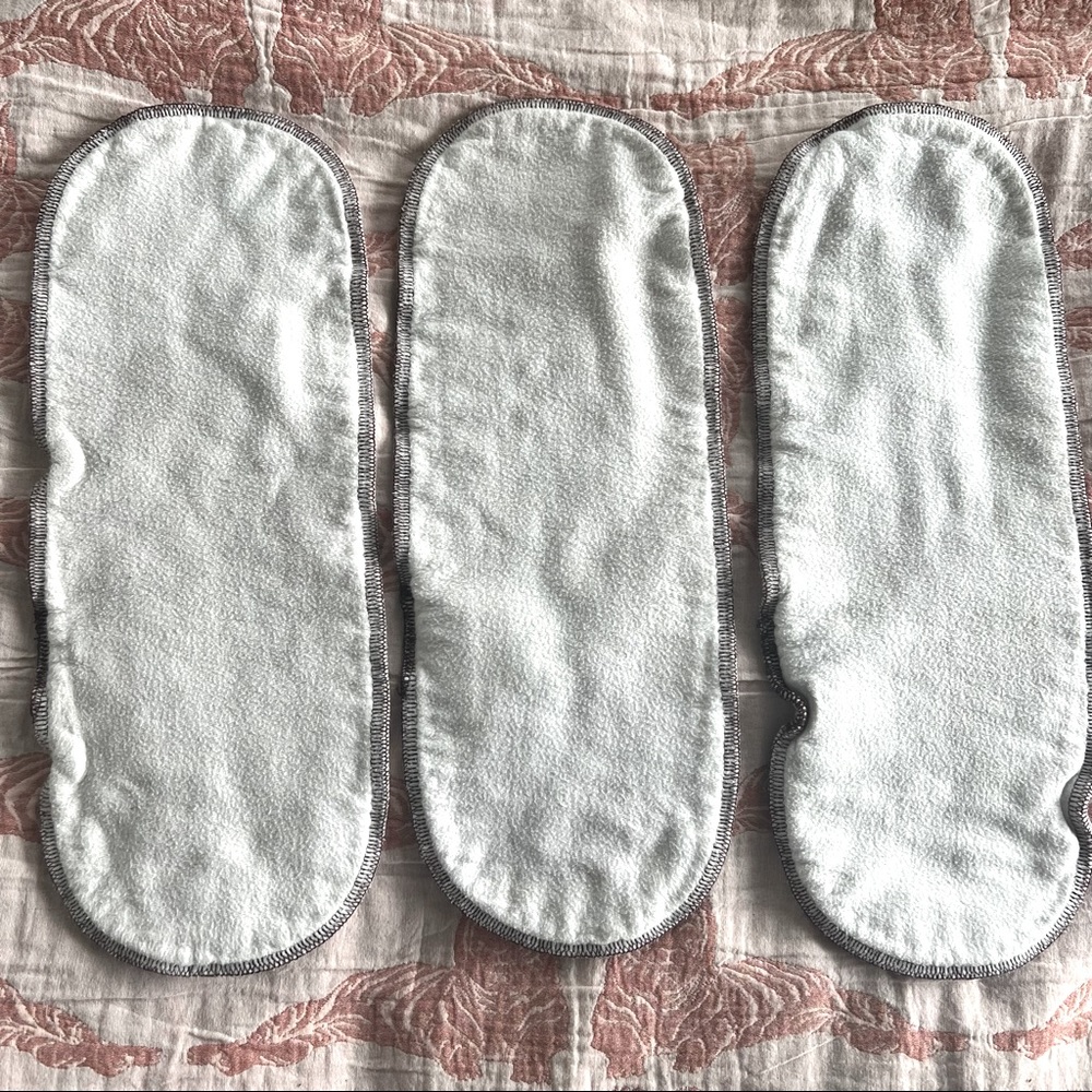 Geffenbaby organic hemp cotton diaper inserts